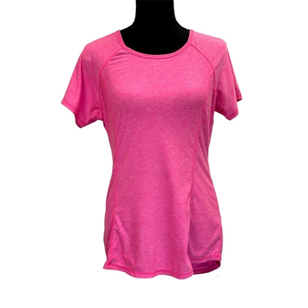 Head neon fluorescent pink short sleeve running athletic T-shirt Sz M